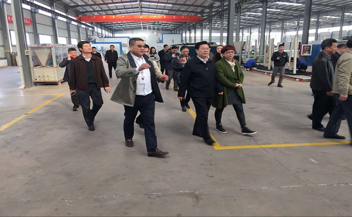 熱烈歡迎江西省贛州市市長(zhǎng)蒞臨我司參觀指導(dǎo)
