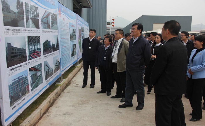熱烈歡迎江西省委常委、市委書(shū)記李書(shū)記一行領(lǐng)導(dǎo)蒞臨歐博視察指導(dǎo)工作