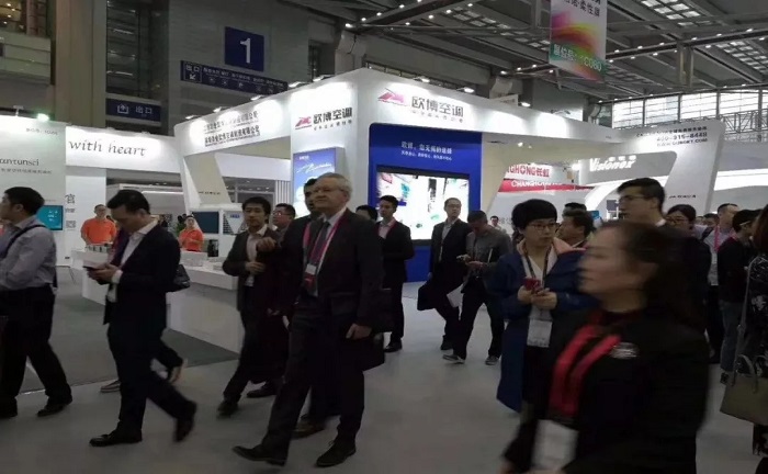 直擊CITE2018首日|歐博空調(diào)：一場(chǎng)與CCTV的風(fēng)、花、雪、月