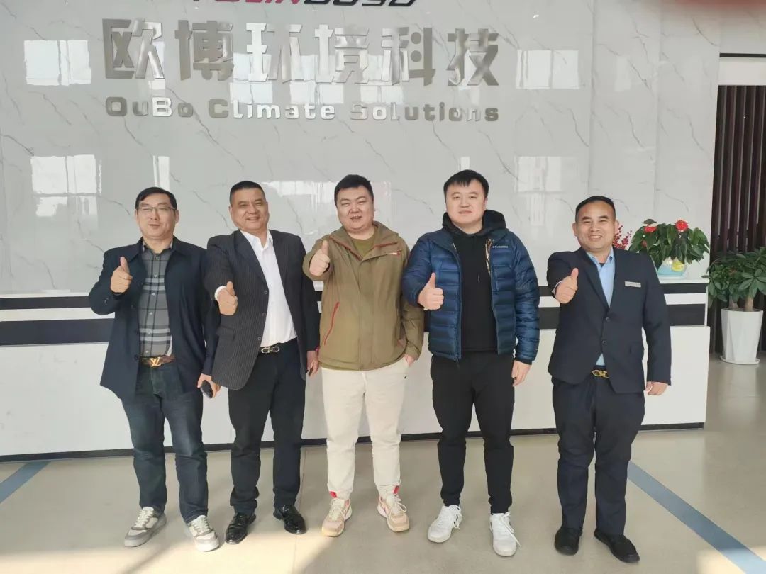 恩捷股份馬總、楊部、富通凈化黃總一行蒞臨歐博參觀！