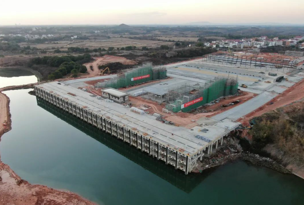 喜報(bào)！鷹潭港貴溪港區(qū)九牛灘作業(yè)區(qū)綜合碼頭一期工程